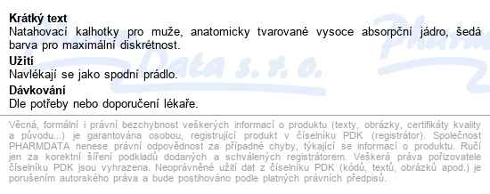 Natahovací Kalhotky Depend Normal L/xl Pro Muže 995ml, obvod boků 95-150cm, 9ks - popis