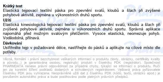 Fixatape Standard Sport Tejp.páska 5cmx5m Tělová - popis