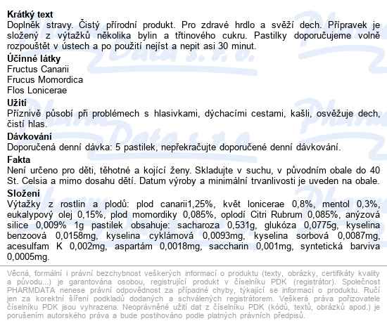 Golden Zlaté Pastilky 12ks - popis