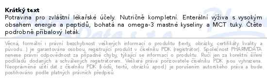 Peptamen AF perorální roztok 12x500ml - popis