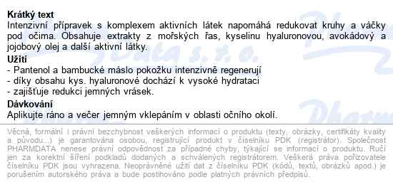 Ryor Ic Kaviderm - Na Kruhy A Váčky Pod Očima 30ml - popis
