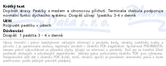 Himalaya Koflet H Lemon 12 pastilek - popis