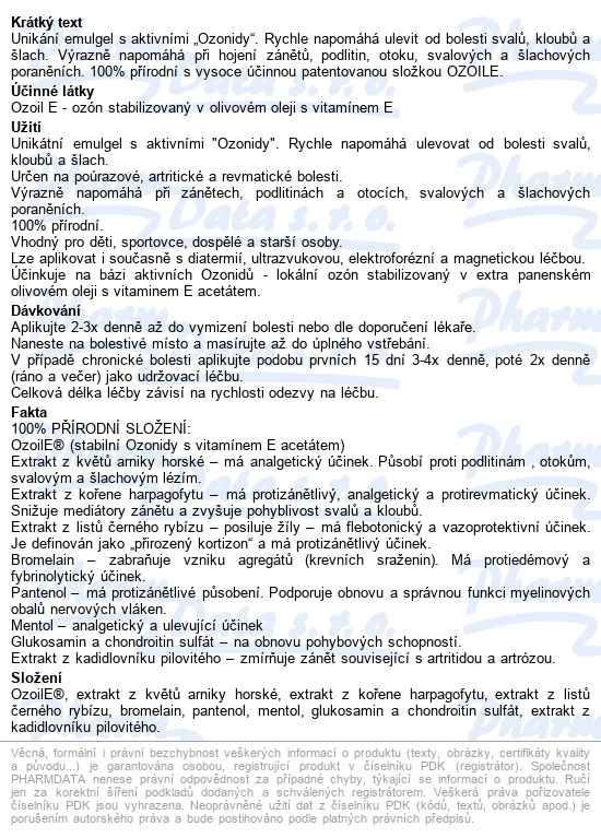 Dolaren Emulgel Proti Bolesti 50ml - popis