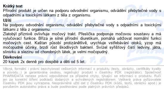 Fytos Otoky Odvodnění 50 Ml - popis