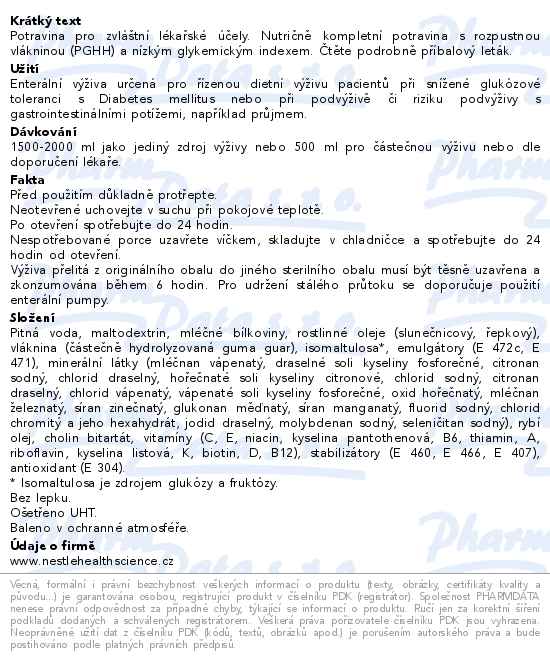 Novasource GI Balance perorální roztok 1000ml - popis