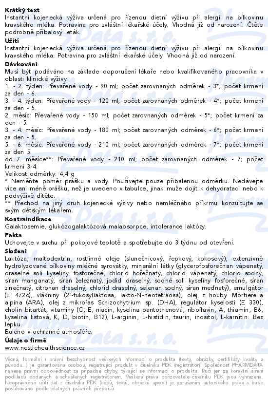 Althéra HMO Neutral 400g - popis