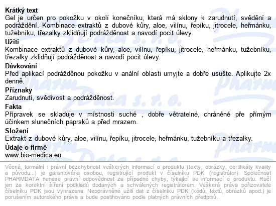 Biovenol Hemo 75ml - popis