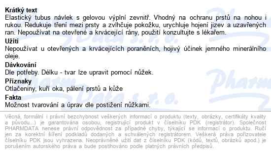 Dr.grepl Návlek Tubus Gel-line 15cm Průměr 20mm - popis