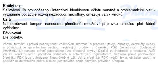 Bio Bione Antakne Salicylový Líh 255ml - popis