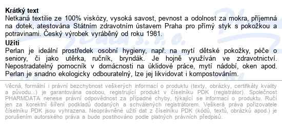 Perlan 45g 140x250cm 25ks - popis