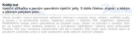 Bd Plastipak šroubovací Stříkačka 50ml - popis
