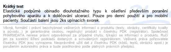 Obinadlo Elastické Czideál Tex 14cmx5m,dlouhý tah,1ks - popis