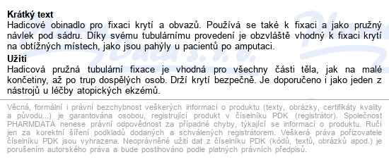 Tubifast pružné hadicové obinadlo, 5cm x 10m, 1 ks - popis