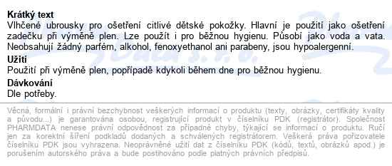 Huggies Pure Triplo Vlhčené Ubrousky 3x56ks - popis