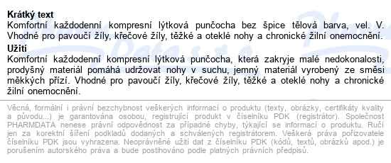 Jobst Opaque Kompresní Punčochy Ii.kt lýtková punčocha - popis