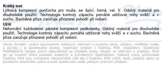 Jobst Explore Kompresní Punčochy Ii.kt lýtková punčocha pánská - popis