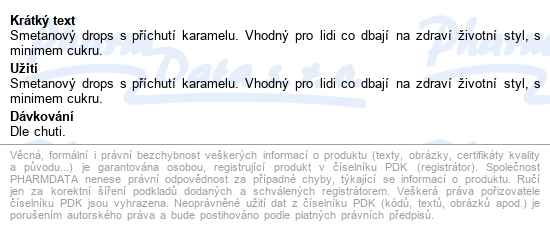 Vivil Creme Life Karamel Bez Cukru 60g - popis
