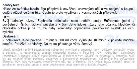Leros Světlík 50g - popis