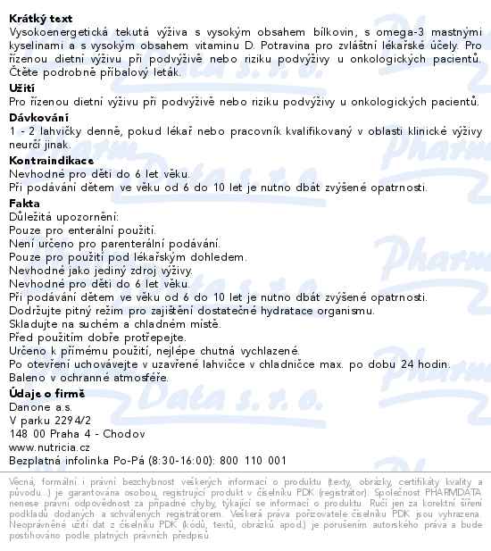 Forticare Advanced S příchutí chladivého manga/broskve perorální roztok 4x125ml - popis
