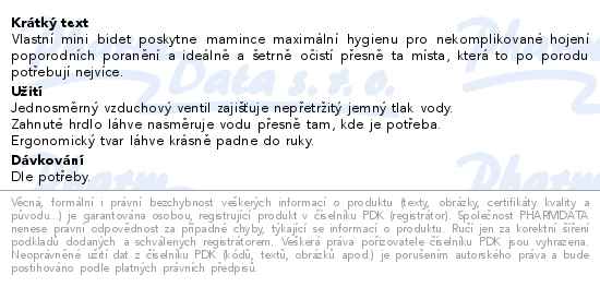 Frida Mom Intimní sprška 1 kus - popis