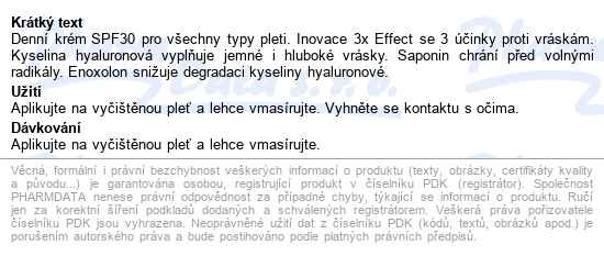 Eucerin Hyaluron-filler+3xeffect Den.kr.spf30 50ml - popis