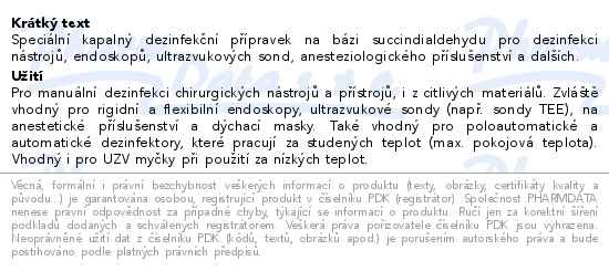 Gigasept FF dezinfekce nástrojů a přístrojů 2l new Schülke - popis