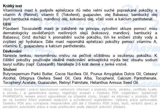 Tocozulen Drkonrad 30ml - popis