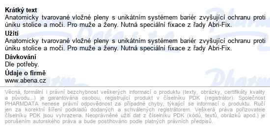 Abena San Premium Special pleny absorpční, prodyšné, 2000ml, 30ks - popis