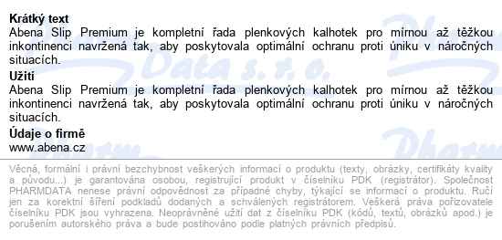 Abena Slip Premium M2 kalhotky absorpční, prodyšné, boky 70-110CM, 2600ML, 24KS - popis