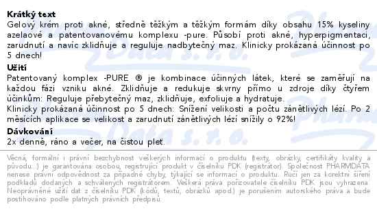 Isispharma Teen Derm AZ péče proti akné 30 ml - popis