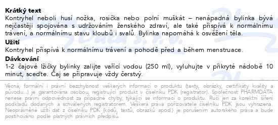 Leros Kontryhel 50 g - popis