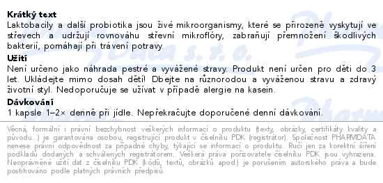 MOVit Probiotika Premium Box 90+90 kapslí - popis
