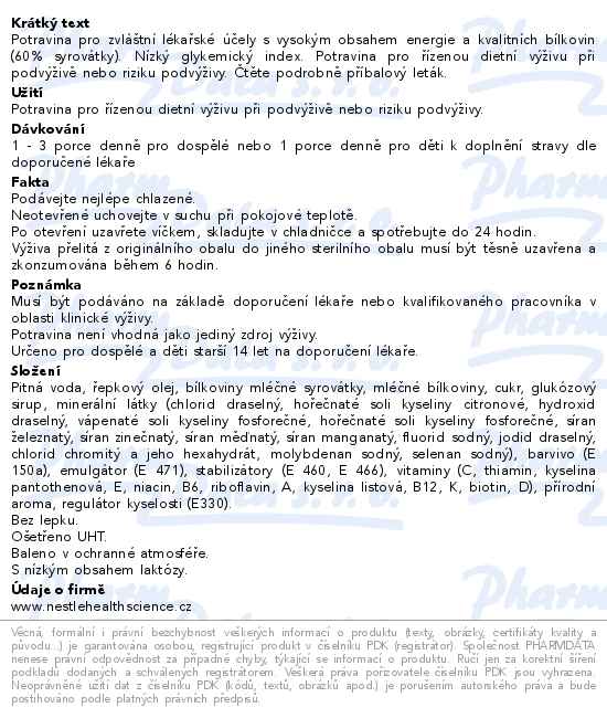 Resource Ultra + High Protein Kávová Příchuť perorální roztok 4x125ml - popis