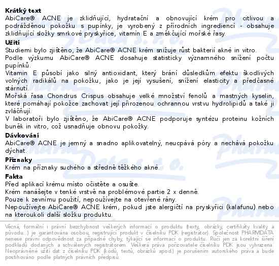 Repolar Abicare Acne 30 ml - popis