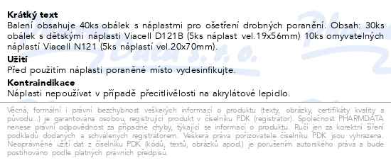Viacell NS111 náplasti na cesty 40x5 kusů - popis