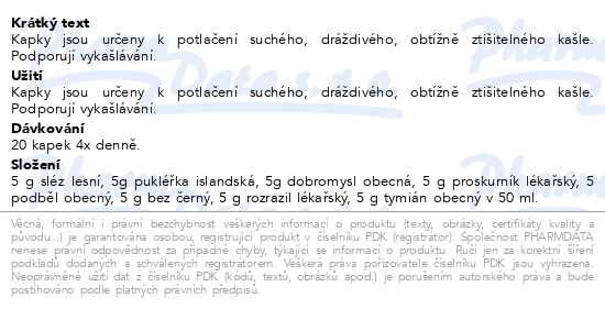 Fytos Dýchací cesty 50 ml - popis
