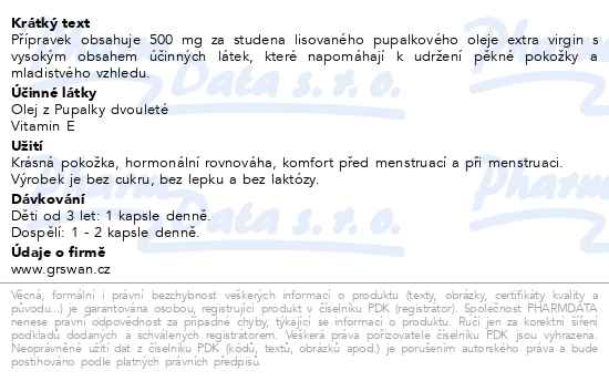 GS Pupalka 30 kapslí - popis
