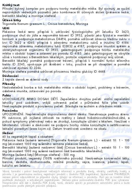 Organika TrioHerb 60 kapslí - popis