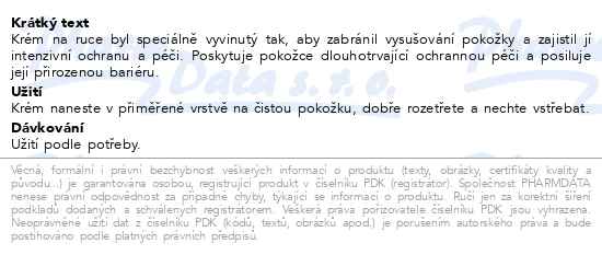 Indulona S.O.S. Ochranná krém na ruce 75 ml - popis
