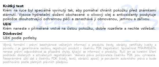 Indulona Olivová krém na ruce 75 ml - popis