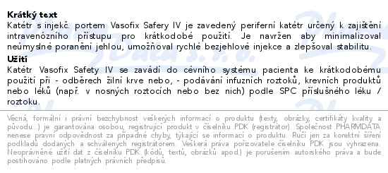 Vasofix Safety 16 g 1,7x50 mm šedá 50 ks - popis