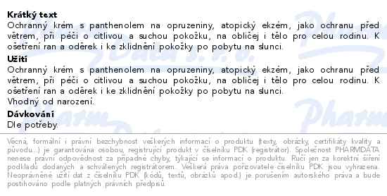 Kii-baa B5PA-Care Ochranný krém Baby 50 ml - popis