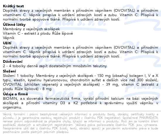 Biomin Move Klouby/vazy/šlachy 120+60 tobolek - popis