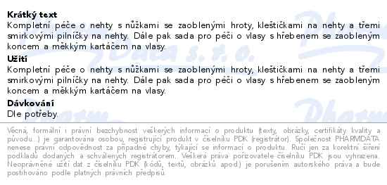 Philips Avent Sada pro péči o dítě - popis