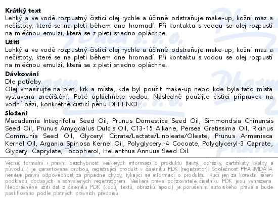 Tomas Arsov Rewind Hydrofilní odličovací olej 150 ml - popis