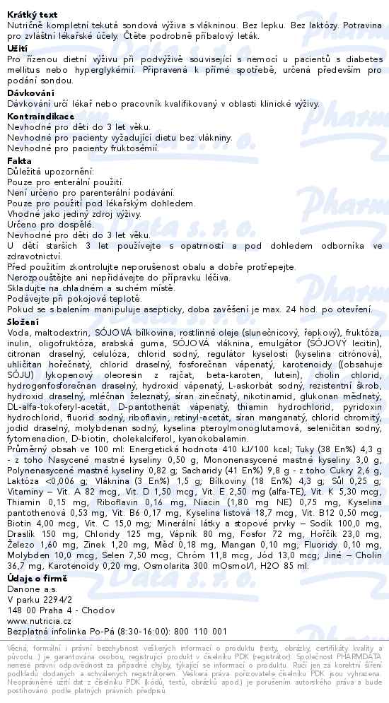 Nutrison Advanced Diason perorální roztok 1000ml - popis