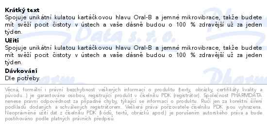 Oral-B iO Series 3 Black elektrický kartáček - popis