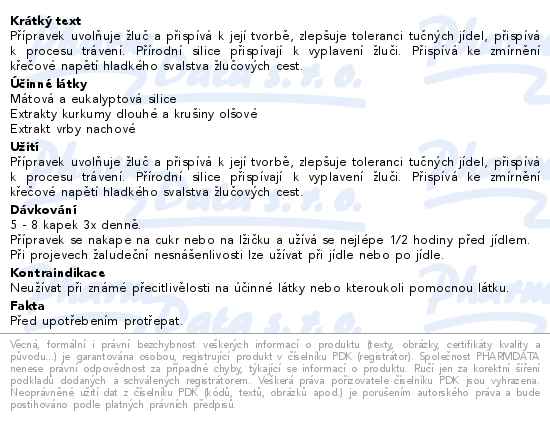 Rosen Chalosal žlučníkové kapky 10 ml - popis