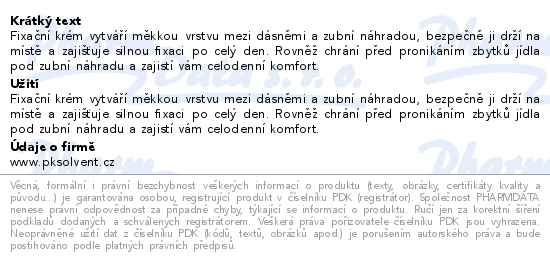 Blend-a-dent Complete Strong Hold Fresh fixační krém 2x47g - popis