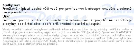 Náplast Curaplast voděodolná mix 20 kusů - popis
